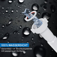 kör4u Flexibler Ablaufschlauch 1 1/4"×32/40 