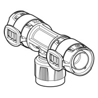 Geberit Übergangs-T-Stück FlowFit 4