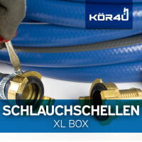 kör4u Schlauchschellen Set, 111-teilig, 9 Grö&szli