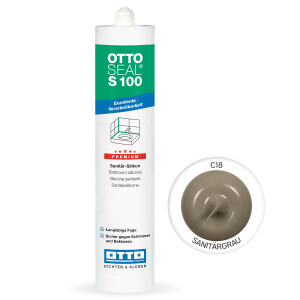 OTTOSEAL S100 Premium-Sanitär-Silikon 300ml C18...