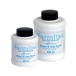 Fermit Fermitac Hart-PVC Klebstoff mit Pinsel 1 Liter 22105