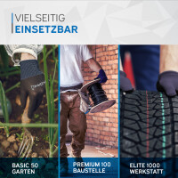 kör4u Arbeitshandschuhe Premium 100, Latex-Beschichtung