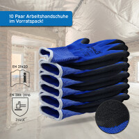 kör4u Arbeitshandschuhe Premium 100, Latex-Beschichtung