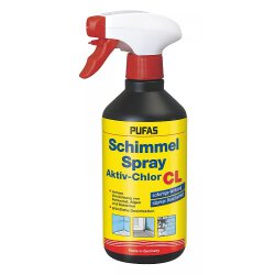 PUFAS Schimmel-Spray Aktiv-Chlor CL 500 ml 005402000