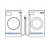 Airfit Doppel-Anschlusswinkel für Waschmaschine und Kondensattrockner DN 50 grau 50052WTW