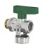 Simplex KFE-Kugelhahn 1/2" DVGW Durchgangsform für Trinkwasser und Heizungsanlagen F10639