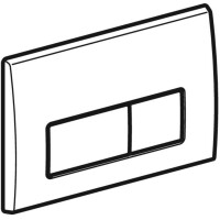 Geberit Betätigungsplatte Kappa50, 2-Mengen-Spülun