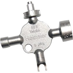 Heimeier Universalschlüssel für V-exact, F-exact, Retro S, Thermostatkopf B 053001433