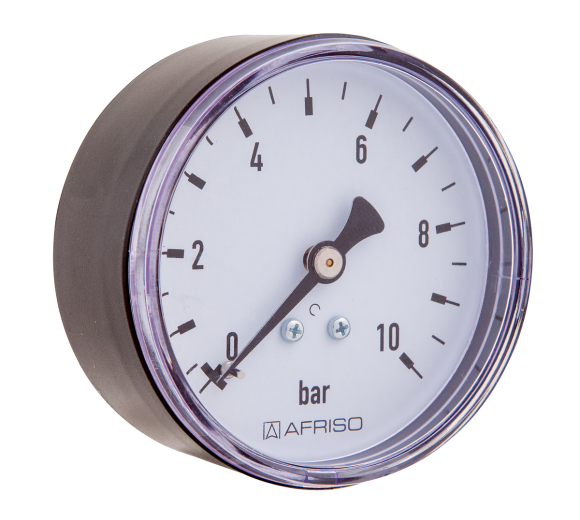 Afriso Manometer für Druckminderer axial RF63, 1/4" 63539