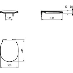 Ideal Standard WC-Sitz Connect Air Sandwich Softclose...