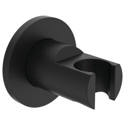 Ideal Standard Brausehalter Idealrain runde Rosette Black Silk BC806XG