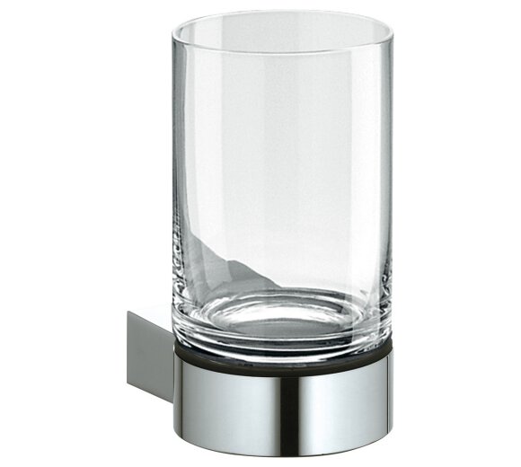 KEUCO Glashalter Plan mit Echtkristall-Glas