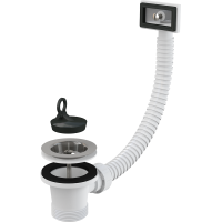 AlcaPlast Ablaufventil für Spülbecken 6/4" mi