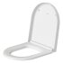 Duravit WC-Sitz ME by Starck Compact Toilettendeckel mit Absenkautomatik weiß 0020190000