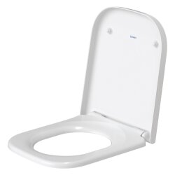 Duravit WC-Sitz Happy Toilettendeckel mit Absenkautomatik weiß 0064590000