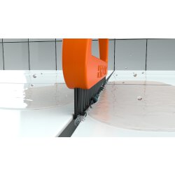 Fugenial FUGINATOR Fugenbürste Home orange - graue Borsten 10500011