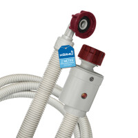 kör4u Waschmaschinenschlauch mit Sicherheitsventil 3/4&