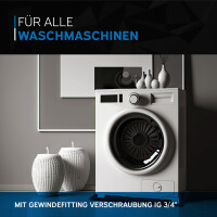 kör4u Waschmaschinenschlauch mit Sicherheitsventil 3/4&