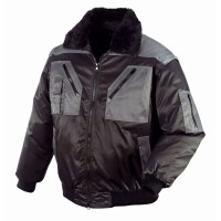 teXXor Piloten-Jacke OSLO schwarz/anthrazit 5