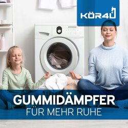 kör4u Gummidämpfer für Waschmaschinen 4...